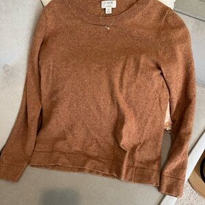 J.Crew Rust Knit Sweater